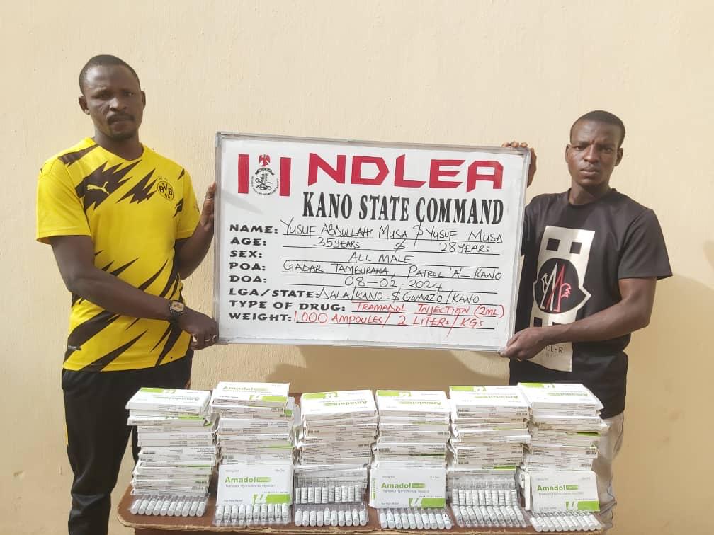 Insurgents drug supplier arrested as NDLEA intercepts 7.6 tons of illicit drugs in Borno, Nasarawa
