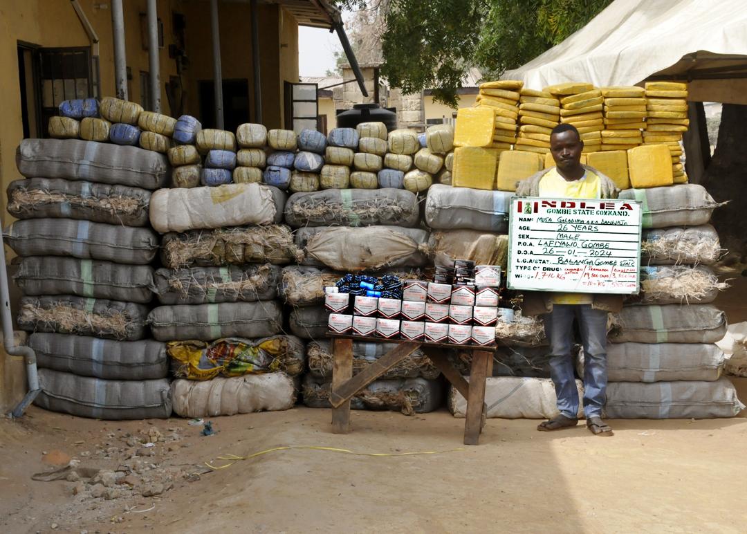 Brazil returnee feigns sickness to evade arrest, excretes 60 wraps of cocaine in custody . As NDLEA seizes 599,900 tramadol pills from Pakistan, declares ex-beauty queen wanted for dealing in illicit drug