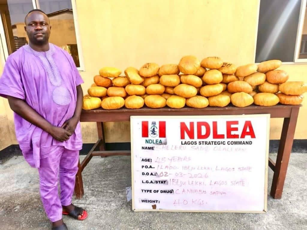 Ex-Lagos council chief arrested as NDLEA recovers illicit drugs in baby diapers