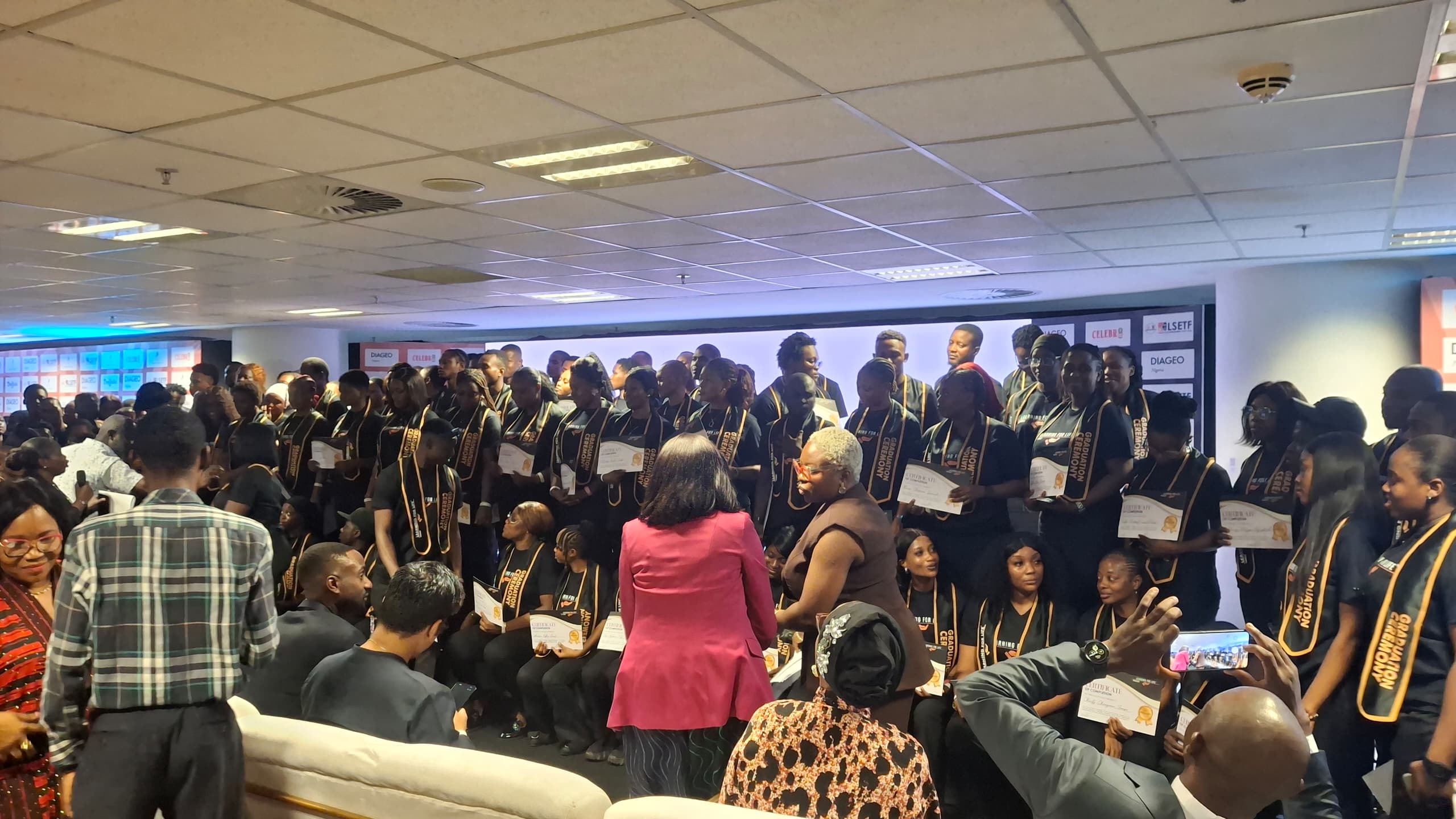 Diageo Nigeria Celebrates 157 Graduates as Learning for Life” Programme Hits 68% Female Participation
