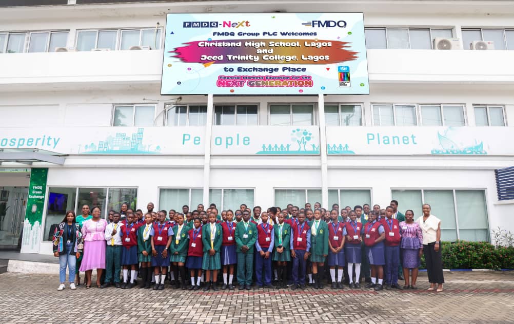 Shaping Future Leaders: FMDQ Group Marks Children’s Day and International Day of the Boy Child with Financial Literacy Excursion at Its Premises
