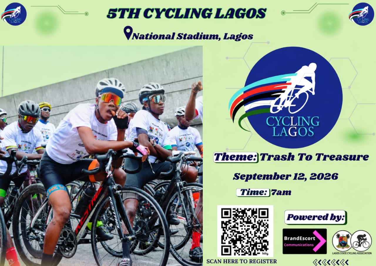 5th Cycling Lagos: Organizers Begin Online Registration for Cyclists Ahead of September 12 Grand Finale ‎