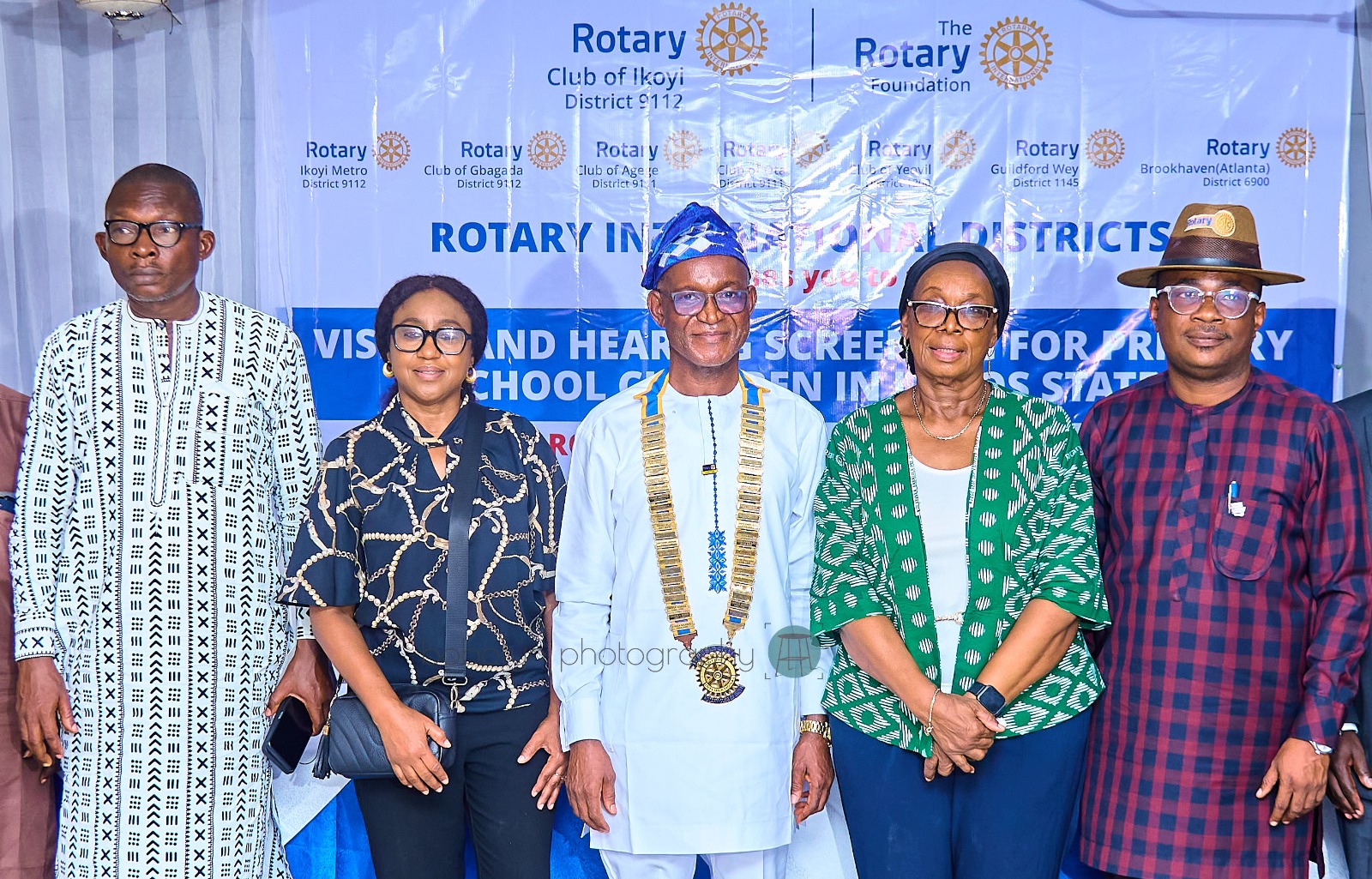 Rotary Club of Ikoyi, Others storm Ikoyi-Obalende to Eliminate Preventable Vision and Hearing Impairment among School Children
