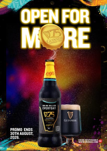 Guinness Rolls Out Nationwide Consumer Rewards Promotion