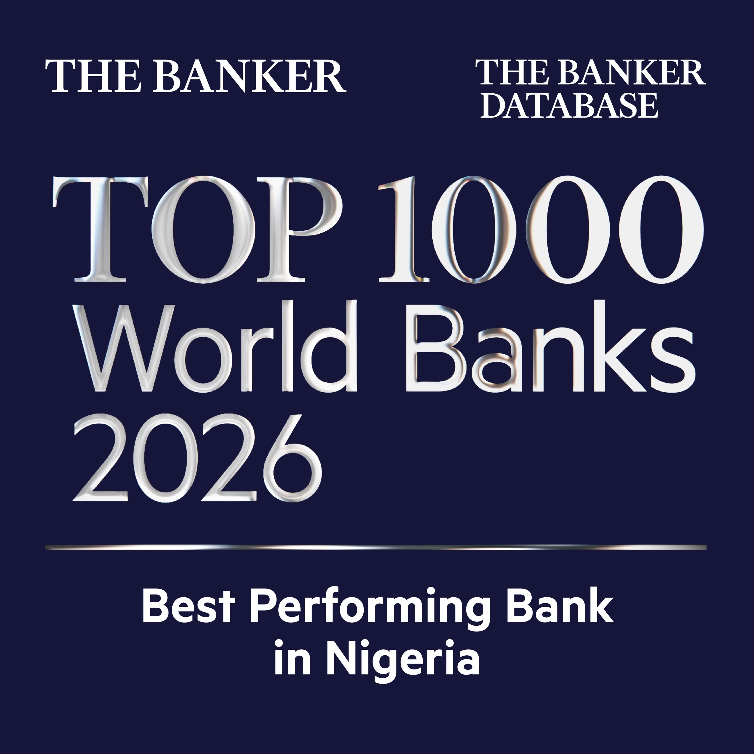 GTBank Crowned Nigeria’s Best Overall Bank in The Banker’s 2026 Top 1000