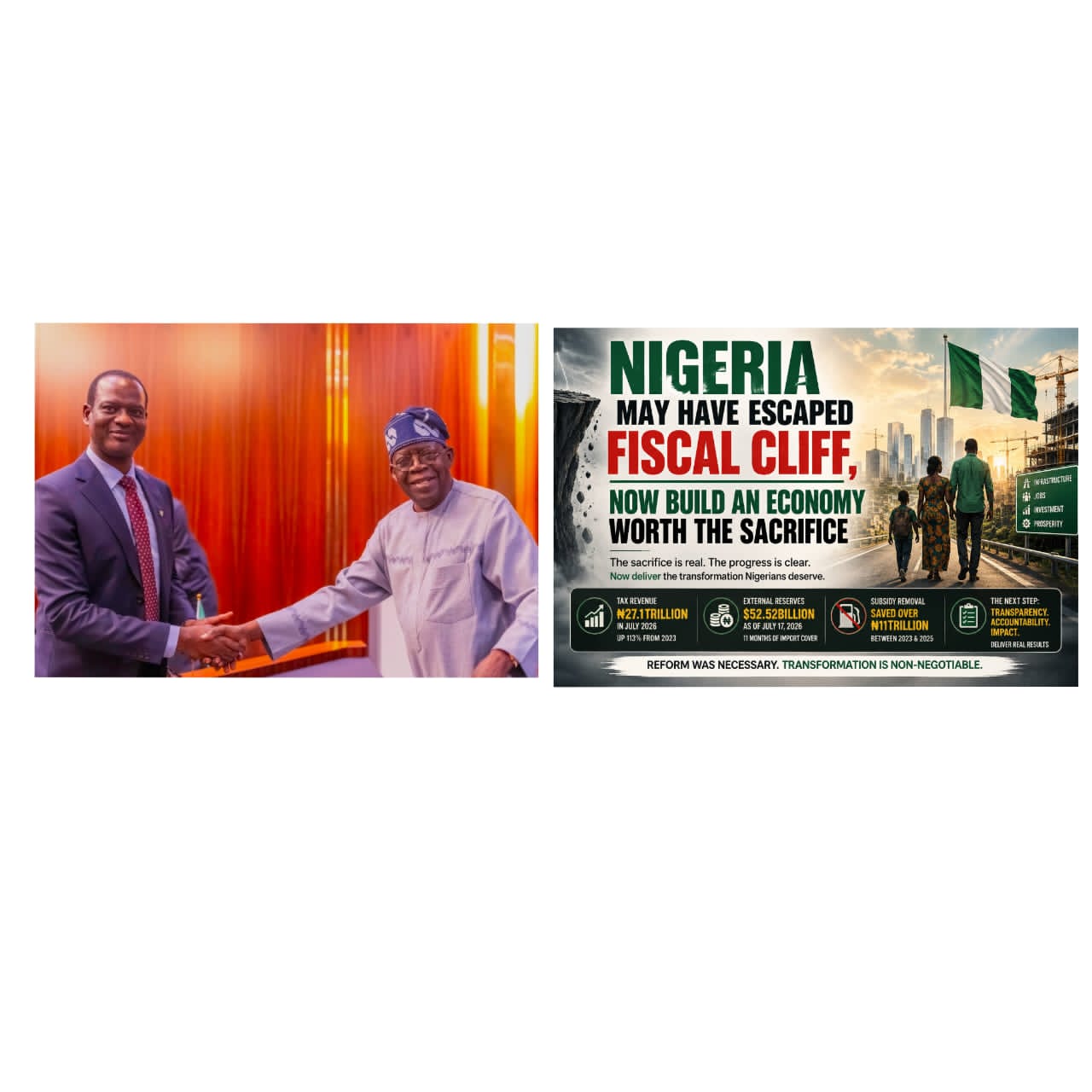 Nigeria May Have Escaped Fiscal Cliff; Now Build an Economy Worth the Sacrifice