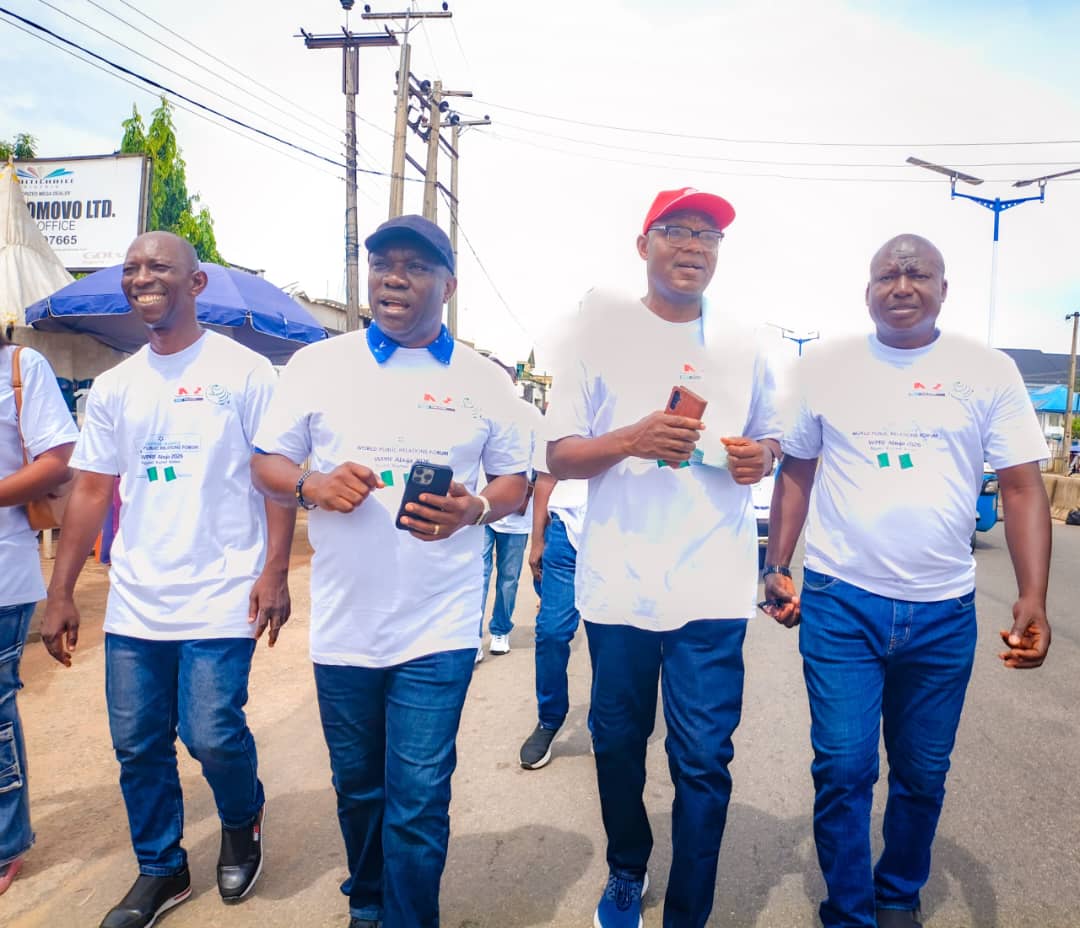 Lagos NIPR Holds 5km Roadshow To Promote World Public Relations Forum 2026