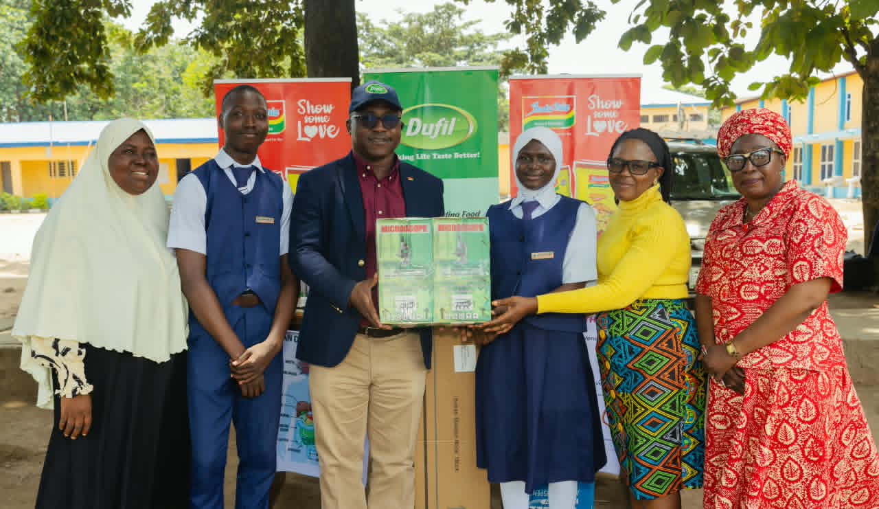 Dufil Prima Foods Strengthens Science Education, Donates Laboratory Equipment to Secondary Schools