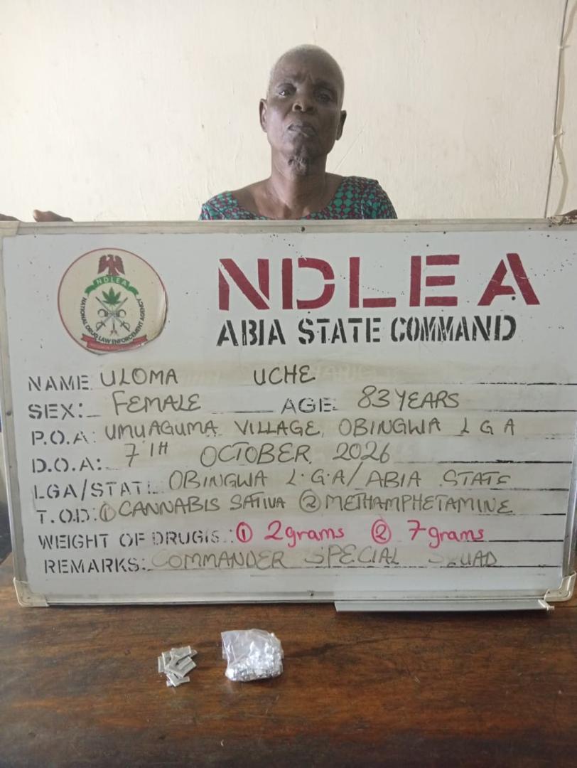 83-year-old convicted grandma, South African lady arrested with Colos, Meth shipments