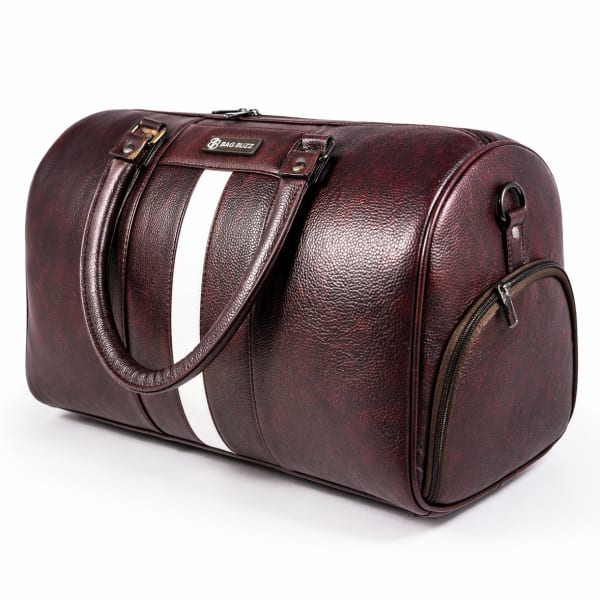 Voyager Pro Duffle Bag – Vintage Brown by BAGBUZZ