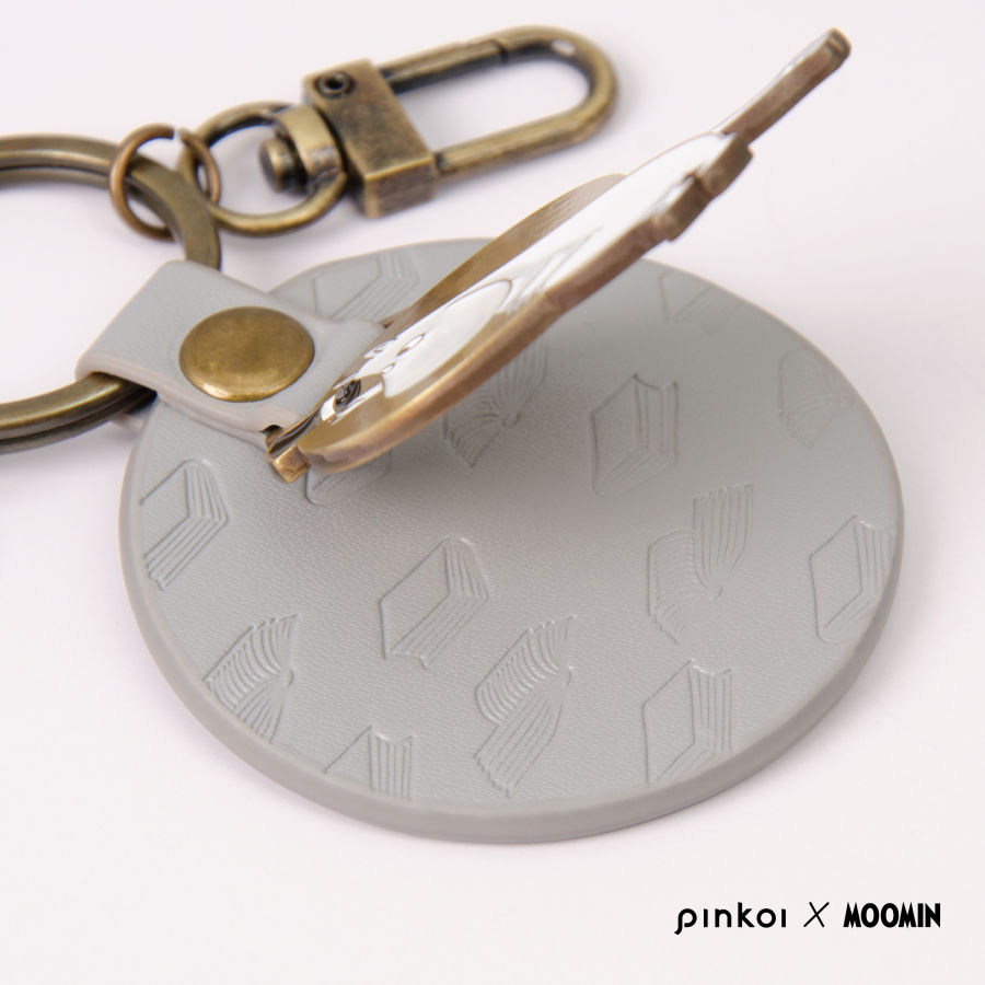 Pinkoi x Moomin】上質レザーキーホルダー / ムーミンパパ Moominpapa