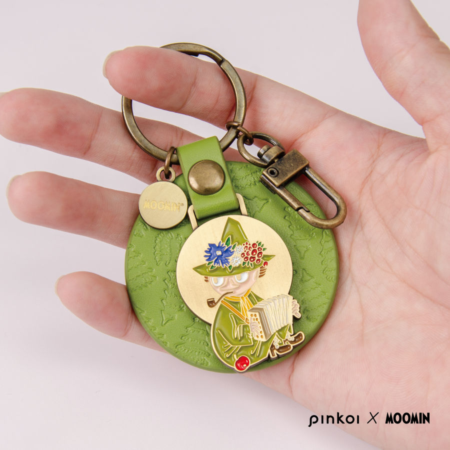 Pinkoi x Moomin】上質なレザーキーリング / スナフキン - ショップ