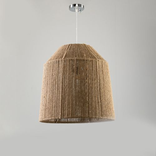 C026 jute chandelier