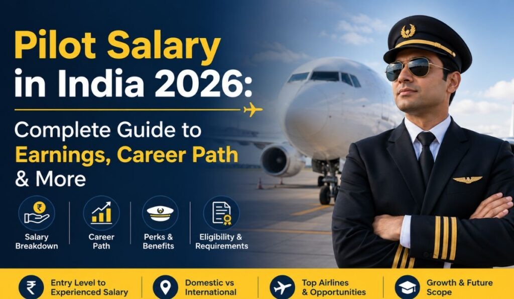 Pilot Salary Progression in India