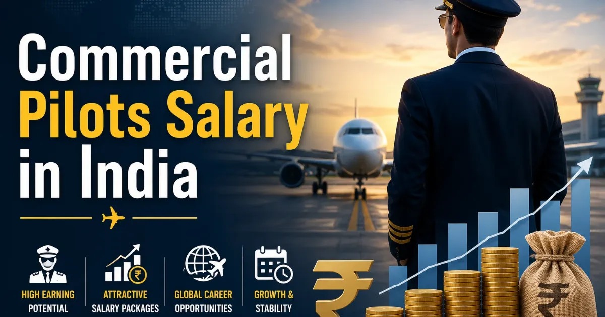 Commercial Pilot Salary in India: Career & Growth Opportunities