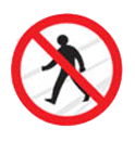 No Pedestrian