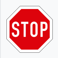 stop sign