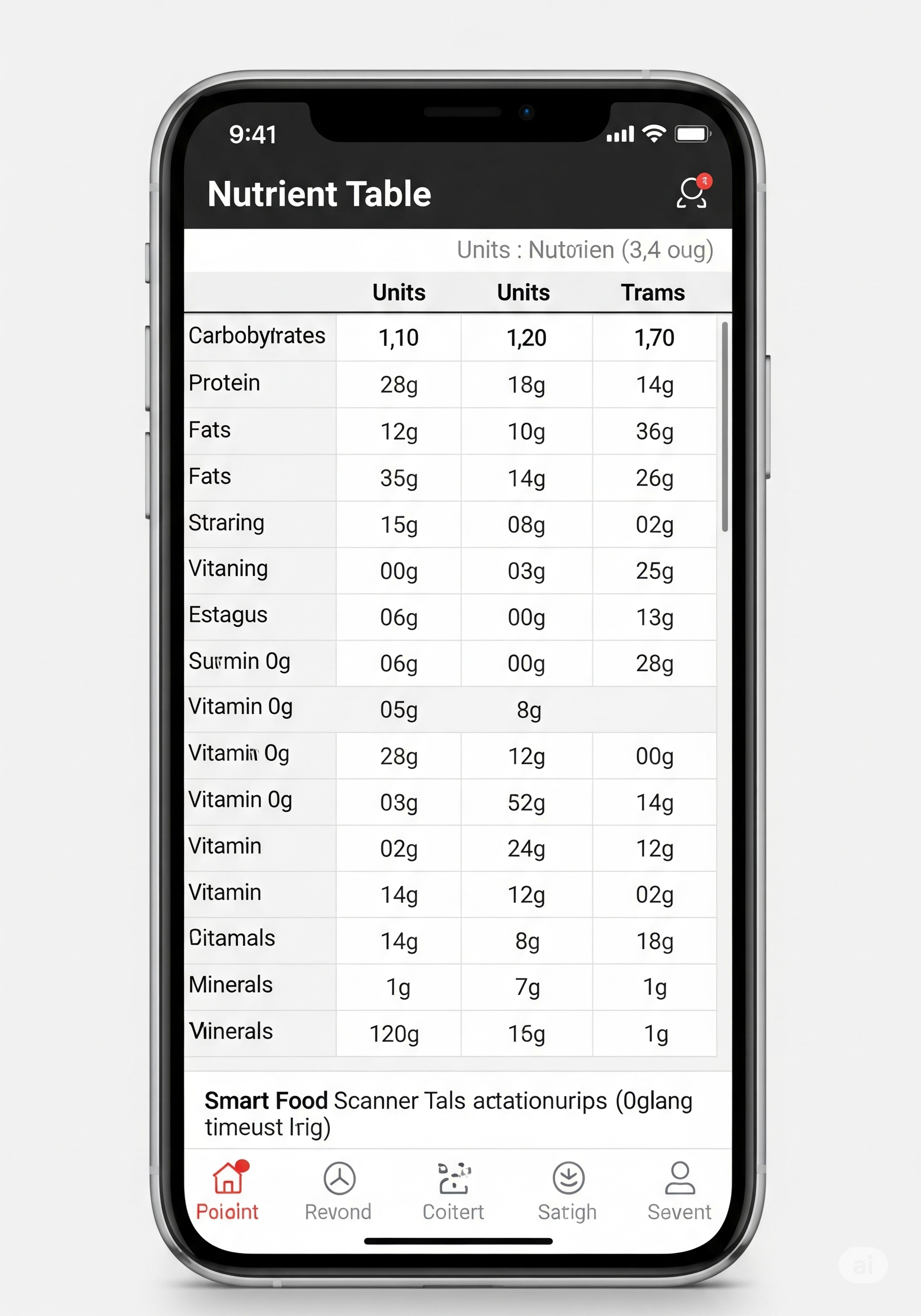 Smart Food Scanner
