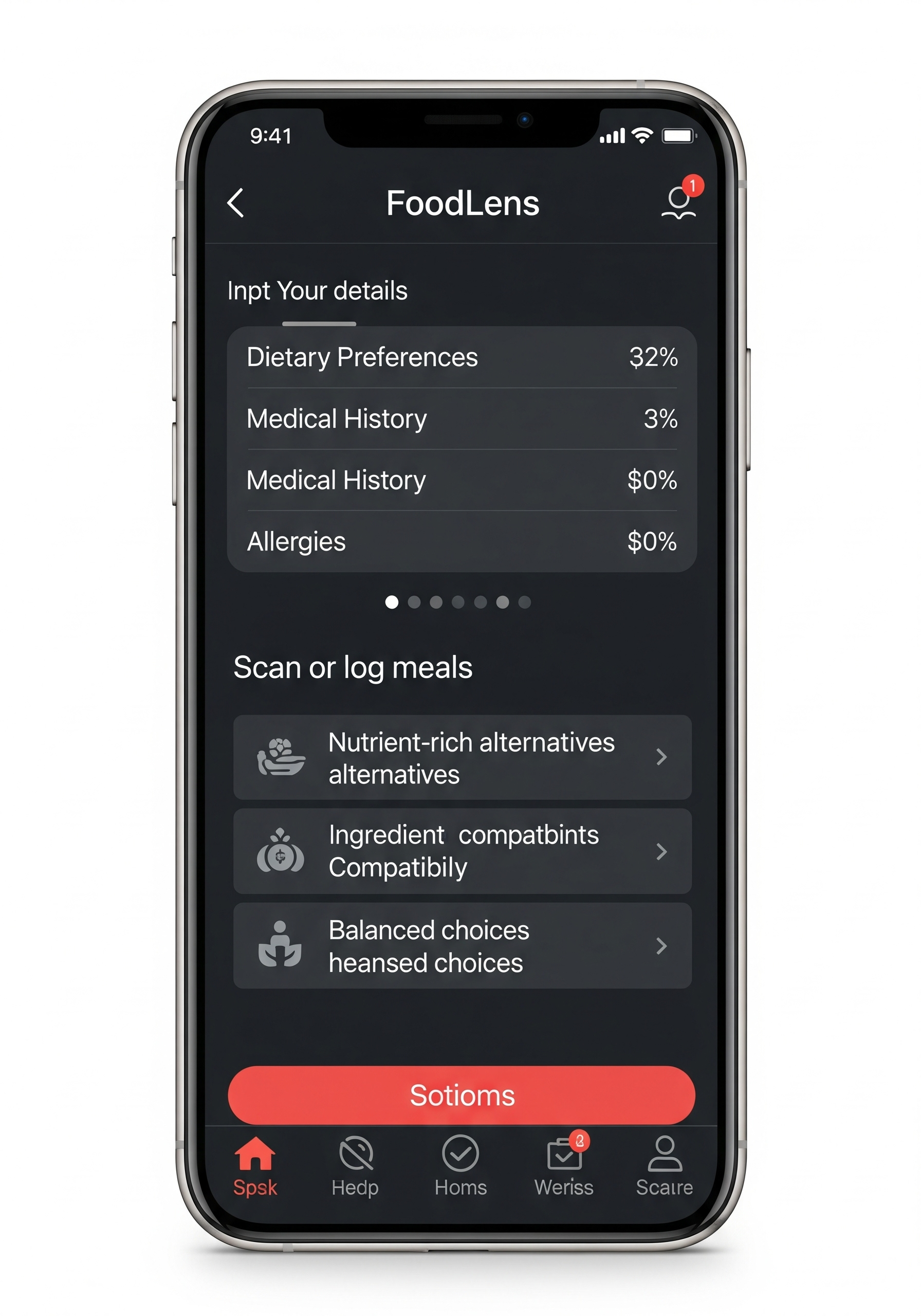 Personalized Food Suggestions