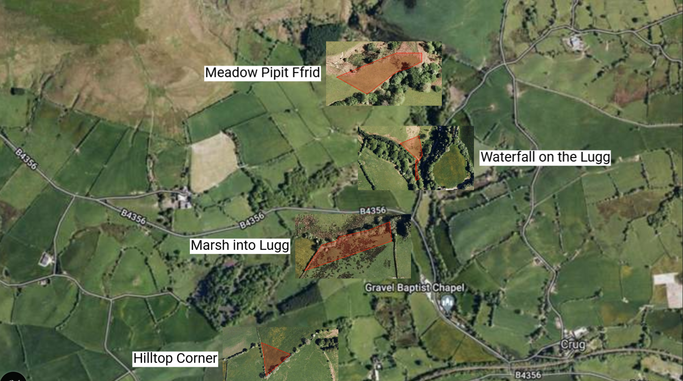 The four plots