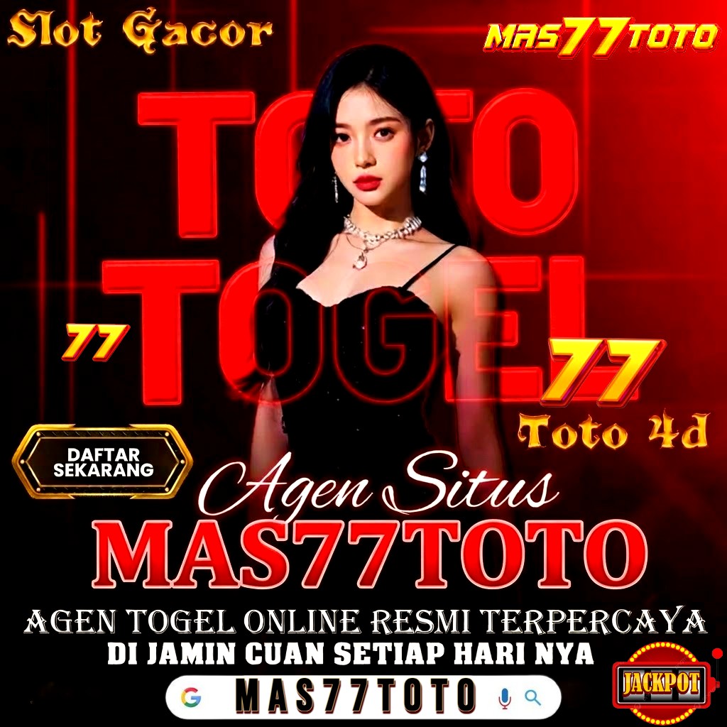 MAS77TOTO ⚡ Link Akses Slot Gacor Online Depo 5K & Agen Situs Toto Togel 5D Resmi 2026