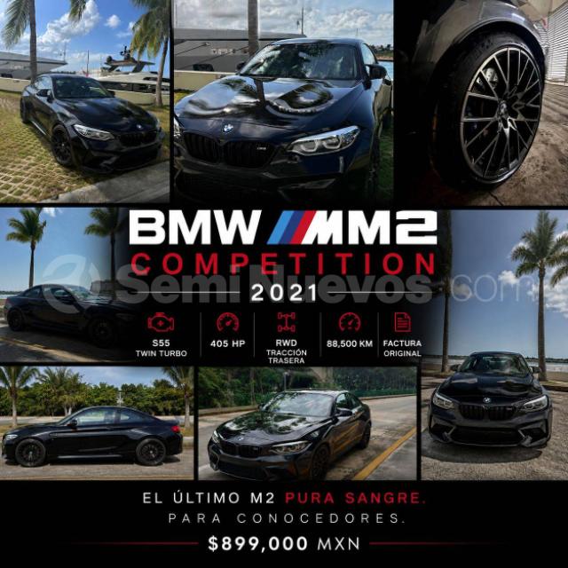 2021 BMW Serie M 3.0 M2 Competition At