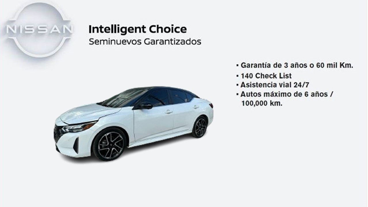 Foto 1 de 3 — 2024 Nissan Sentra SR PLATINUM BI TONO CVT L4 2.0L 145 CP 4 PUERTAS AUT BA AA