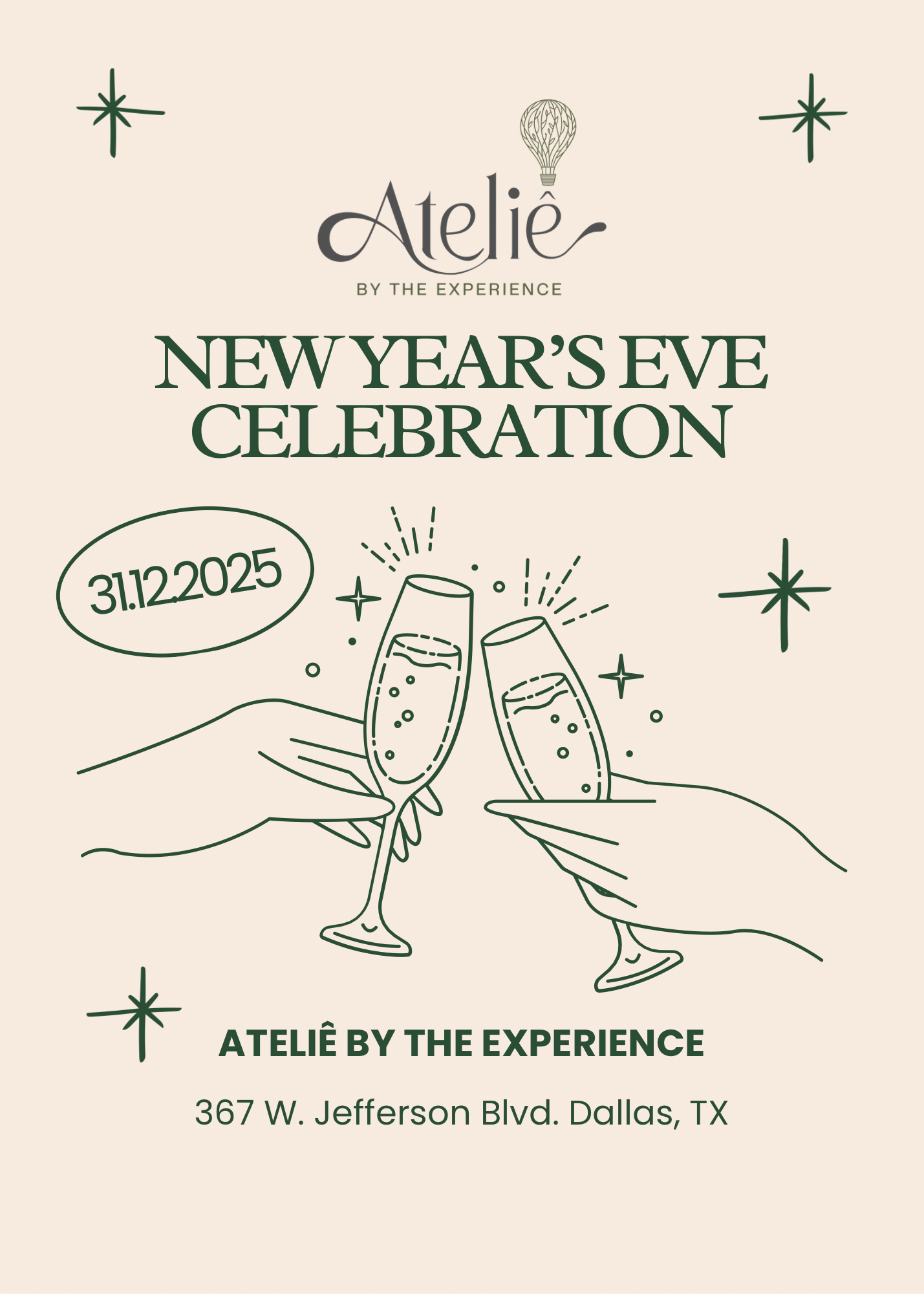 NYE at Atelie