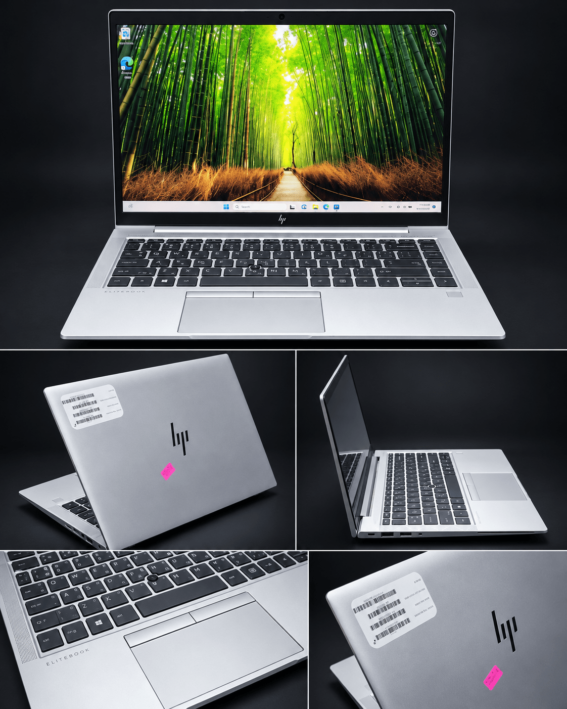 HP EliteBook 845 G8 – AMD Ryzen 5 PRO 5650U, 8GB RAM, 256GB SSD, Backlit Keyboard, 14-inch Laptop