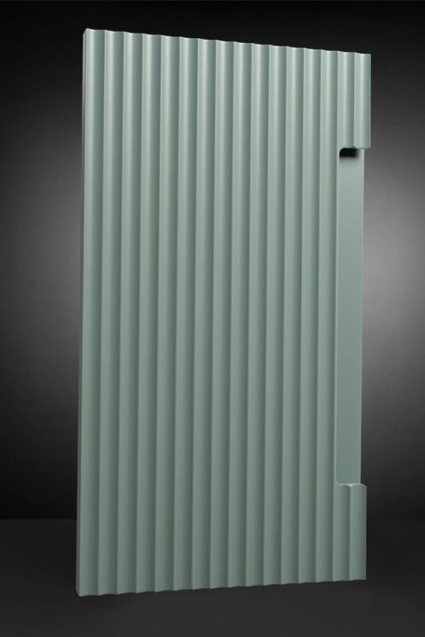 Fluted with Finger Pull door, Painted · P10780 Matte