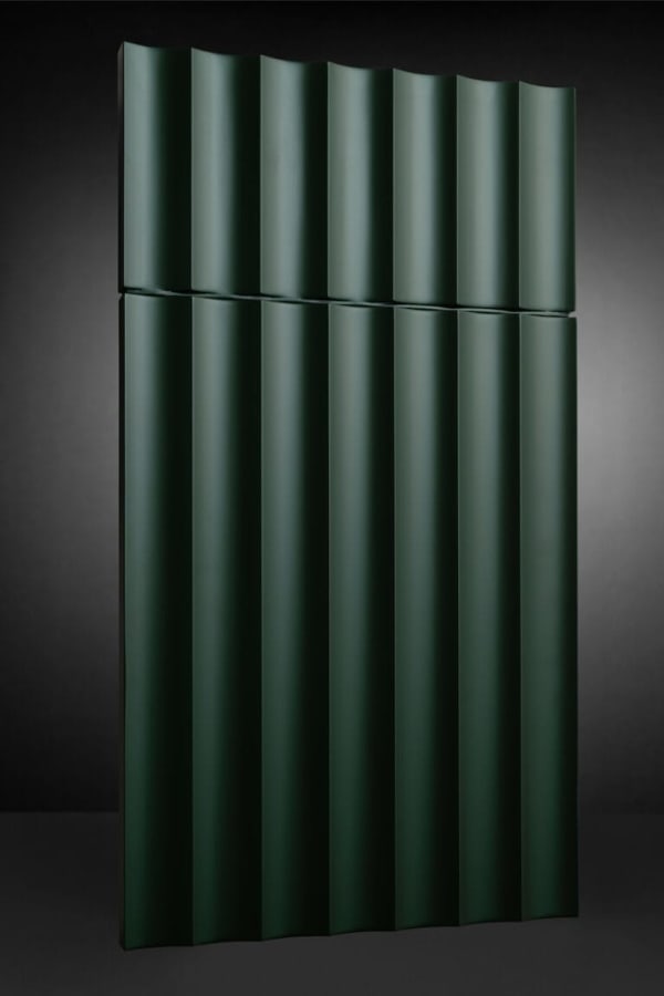 Fluted D21028 door, Painted · P10648 Matte