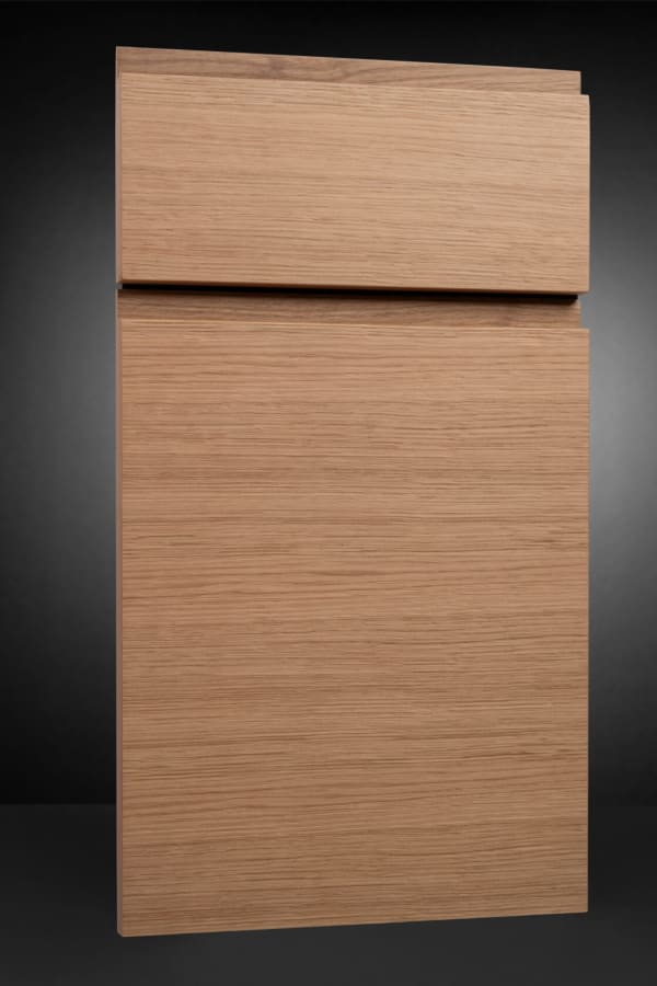 Finger Pull D21269 door, RC White Oak HGM · Sesame Zero Sheen
