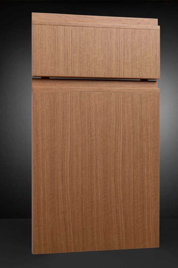 Finger Pull D21268 door, RC White Oak VGM · Sesame Zero Sheen