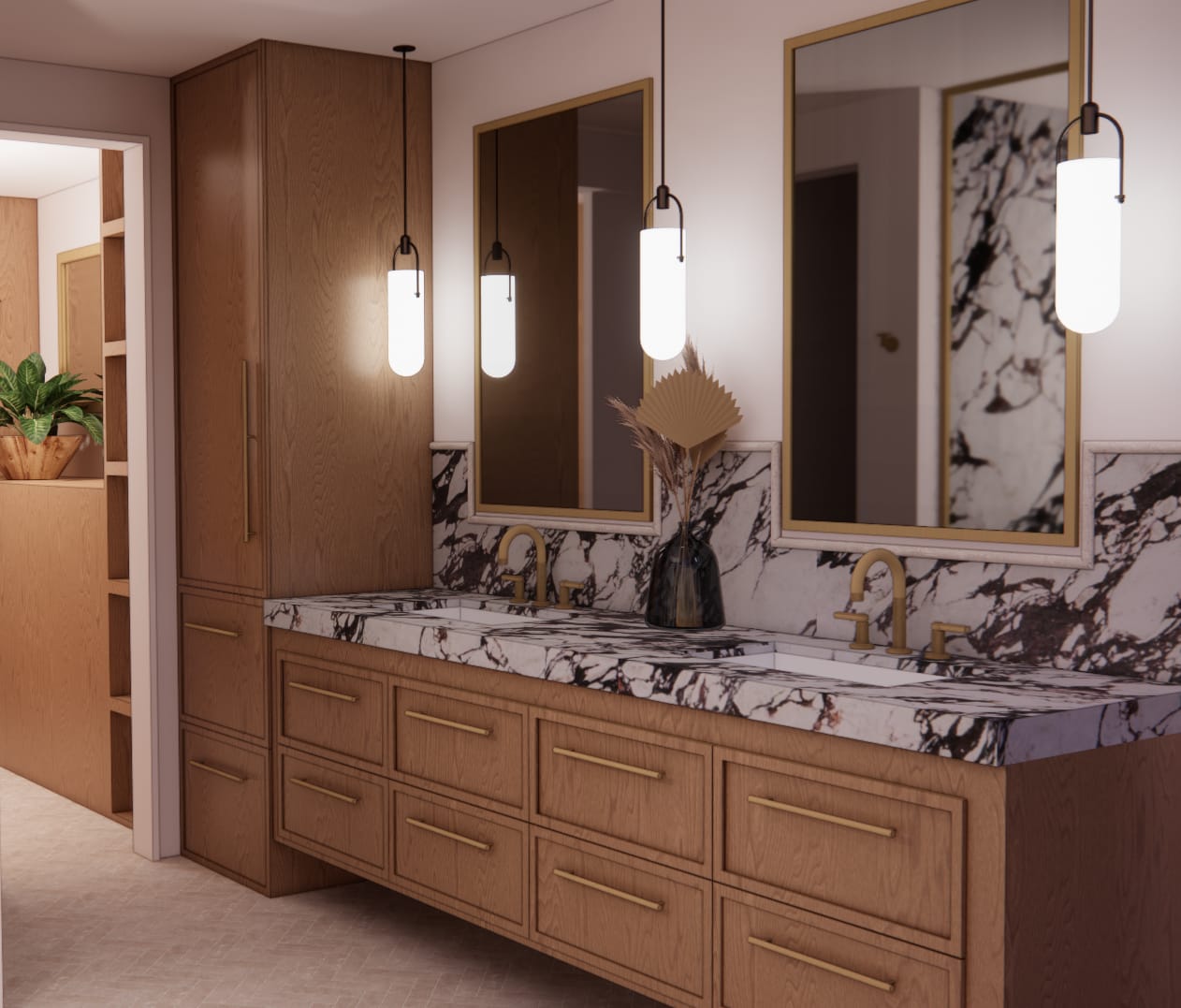 3D vanity rendering