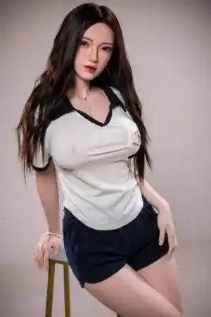 162cm/5.3ft E Cup Big tits Korean student TPE sex doll-Moon