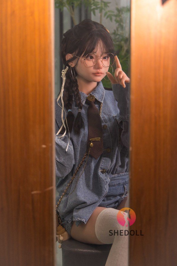 Asian Lovely Silicone Head Sex Doll Zara 158cm