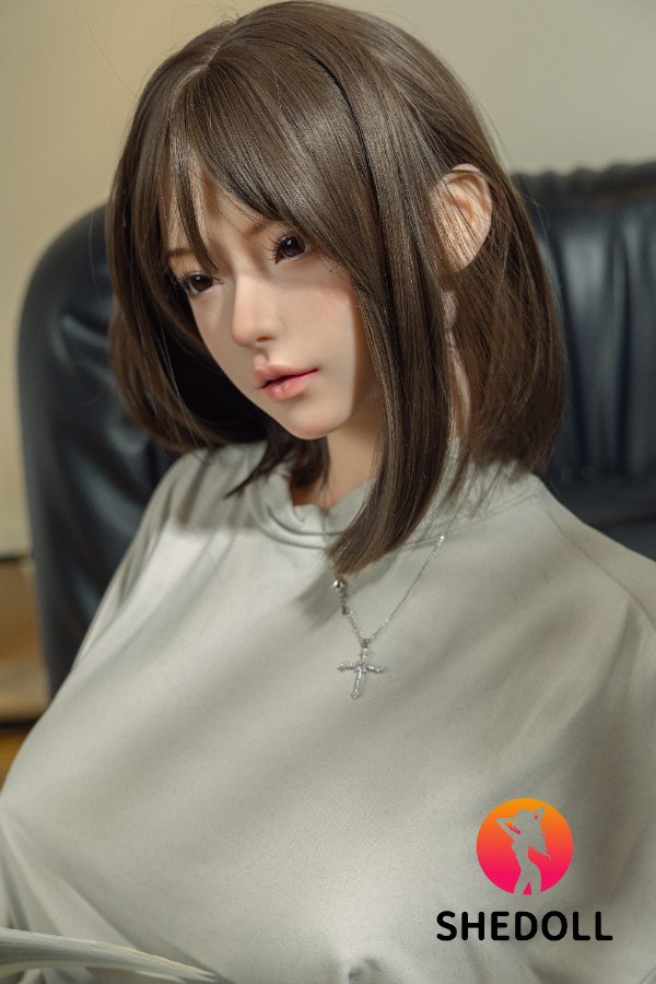 Asian Huge Boobs Full Silicone ROS Sex Doll April 163cm