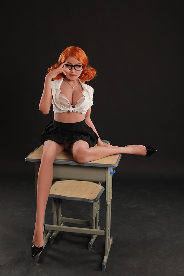 Lifesize Redhead Mature Sex Doll Nora 158cm