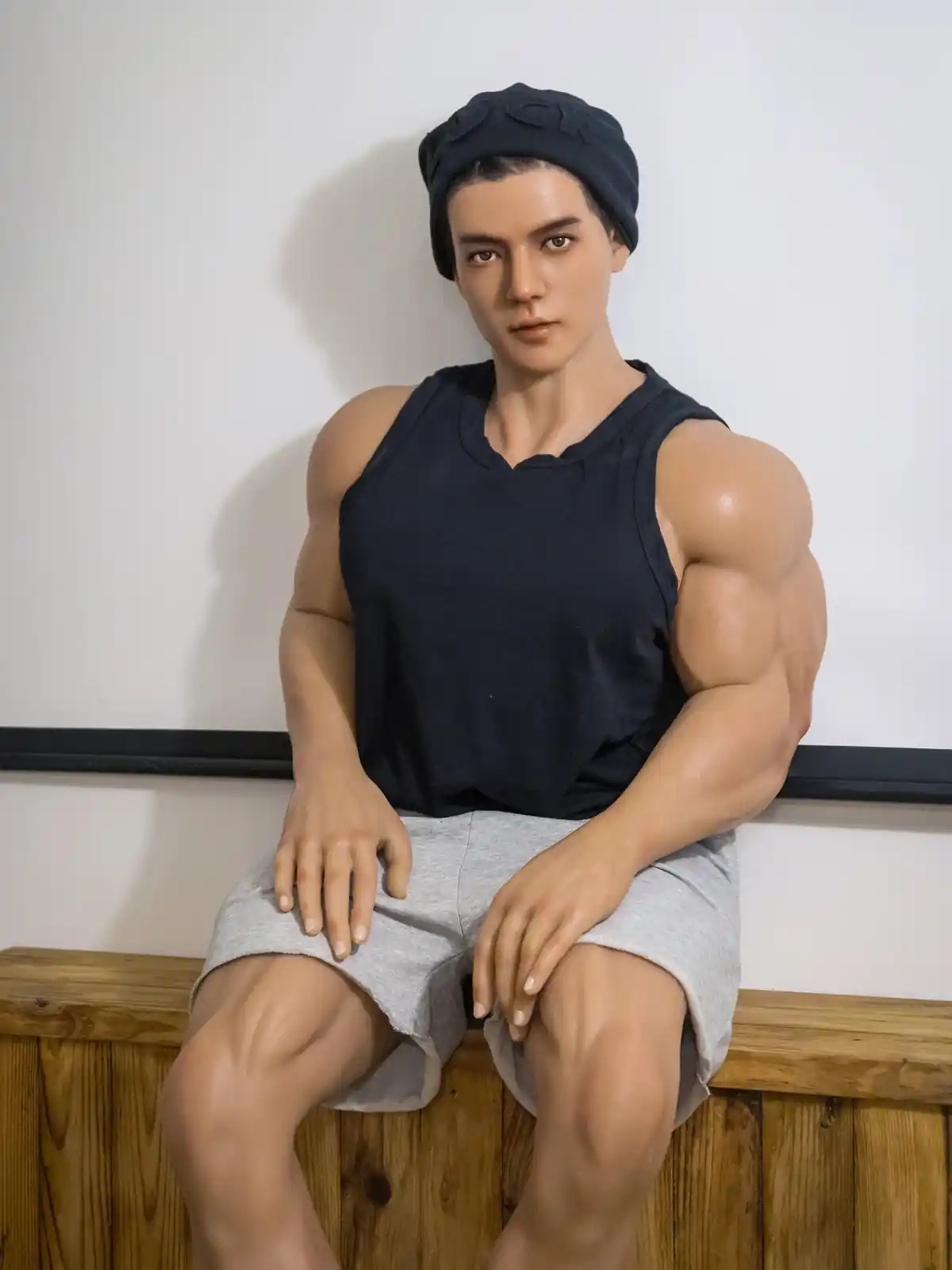 F4617-180cm/5ft11-58kg Femboy Full Size Sex With Silicone Male Sex Doll | Qita Doll