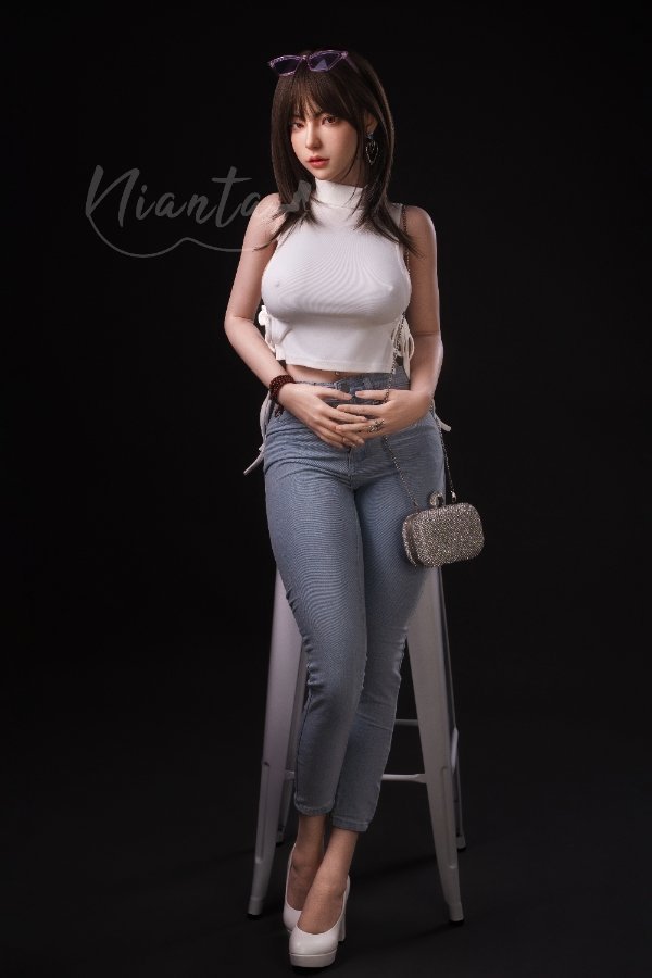 Nianta 161cm/5ft3.4 I-cup Mina Yoon Ultralight 25kg Silicone Sex Doll RST