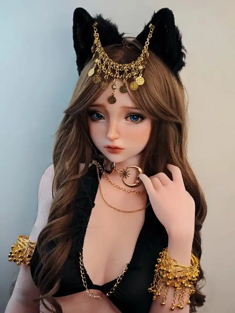 F5569-150cm/5ft-27.5kg Anime Hentai Silicone Sex Doll | Elsa Babe
