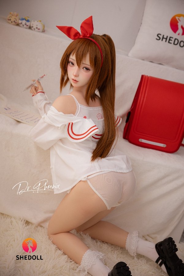 Asian Cute ROS Silicone Head Sex Doll Lemon 148cm