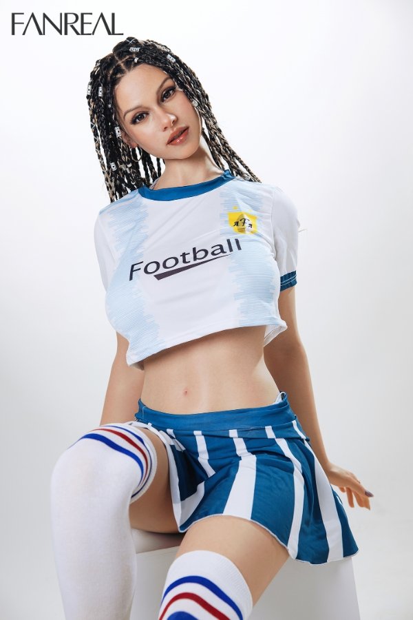FanReal 168cm/5ft6 F-cup Sport Girl Silicone Sex Doll Vanessa Tan (ROS)
