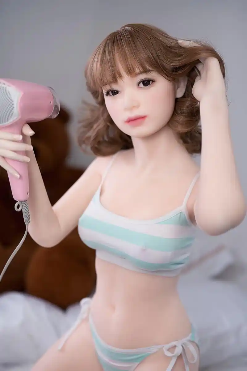 6YE | 150cm (4' 11") A-Cup Seductive Small Breasts Life-size Sex Doll Asian Sex Doll - Phoebe