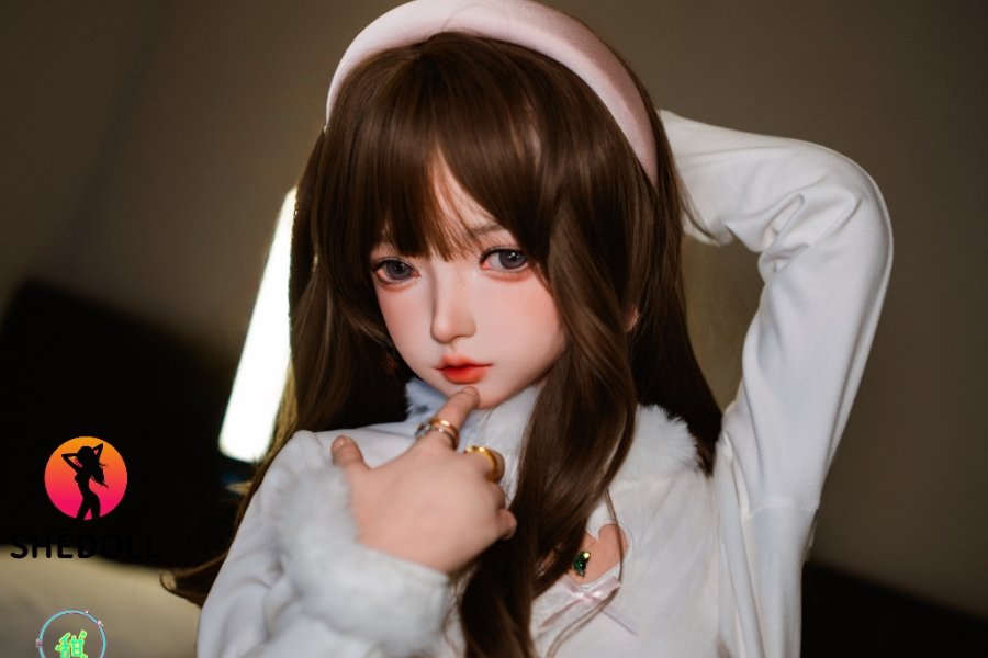 Asian Cute E-cup Silicone Head Sex Doll Cece 156cm