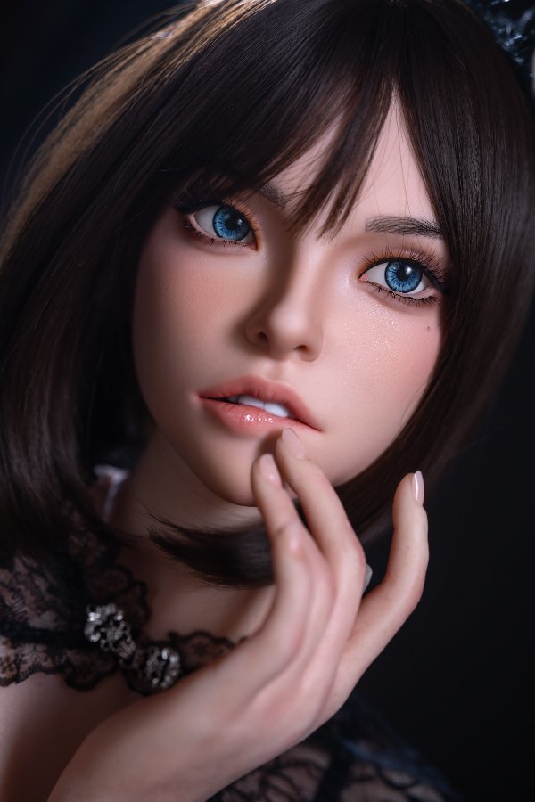 Top Fire 158cm/5ft2 D-Cup Silicone Sex Doll T05 Auto Blowjob, Fair