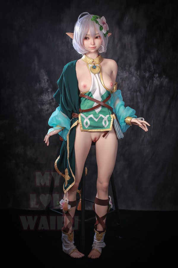 Fatancy Elf ROS Movable Jaw B-cup Full Silicone Sex Doll Ali 148cm