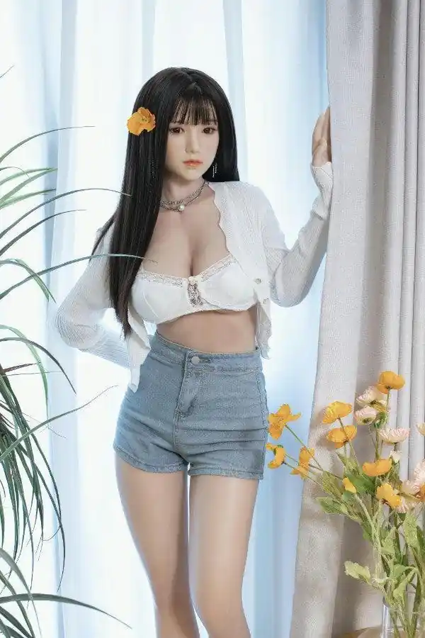 152cm/5FT D Cup Medium Breasts Best Realistic Pure Silicone Sex Doll-Zhaojun