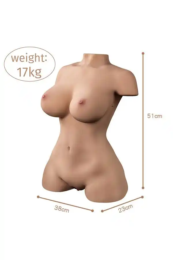 US In Stock | Electric Sucking Vibrator Sex Torso - Joerica
