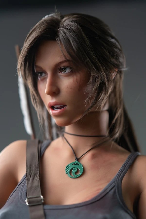 Game Lady Doll 166cm E-cup Silicone Sex Doll Lady No.20-1 Lara Croft ROS